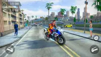 permainan perlumbaan motosikal Screen Shot 1