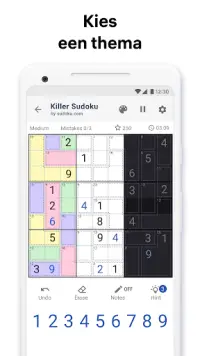 Killer sudoku van Sudoku.com Screen Shot 5