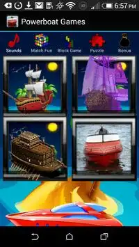 Powerboat Games - Free Screen Shot 1
