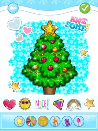Christmas Coloring Game - Learn Colors Screen Shot 13