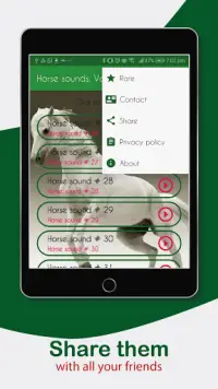 Horses Sounds for Cell Phone free. Screen Shot 8