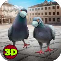 City Bird Pigeon Simulator 3D