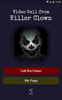 Video Call from Killer Clown - Simulated Calls Screen Shot 6