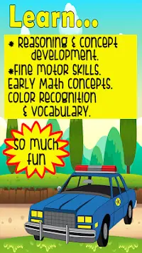 Police Games For Free : Kids Screen Shot 2