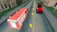 camion route course voiture Screen Shot 9