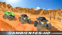 Monster truck offroad desert race 3d Screen Shot 3