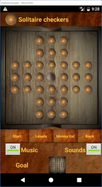 Solitaire checkers Screen Shot 0
