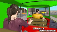 Modern Rickshaw Tuk Tuk Games Screen Shot 3