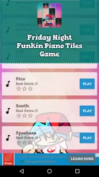 Friday Night Funkin Piano Tiles Game Screen Shot 1