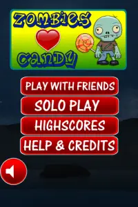 Zombies Love Candy Screen Shot 2