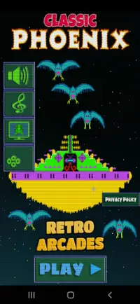 Classic Phoenix Arcade Screen Shot 0