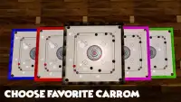 Super Carrom Pro: jogo de tabuleiro clássico Screen Shot 2
