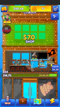 Big Money: Idle Clicker Game Screen Shot 1
