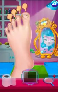 Miraculous Ladybug Nail_Foot Surgery Master Games Screen Shot 6