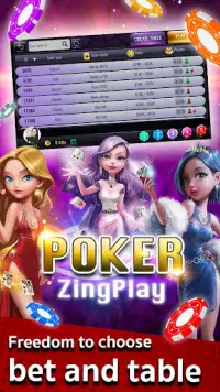 Poker  ZingPlay Texas Hold'em Screen Shot 2