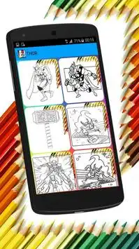 SuperHeroes Coloring Pages Screen Shot 7