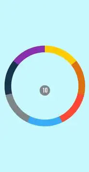 💫 Switch The Color Circle Spinner - Balls 💫 Screen Shot 5