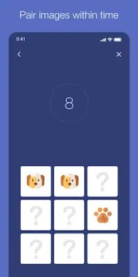 Picture Match Game - Memory Game App Screen Shot 2