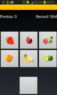 Jogo da Memória - Frutas Screen Shot 0