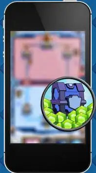 Extra Free GEMS for Clash Royale and COC PRANK Screen Shot 1