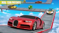 실제 자동차 스턴트 : 메가 램프 스턴트 자동차 경주 게임 Screen Shot 1