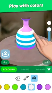 Pottery Clay Pot Art Games Screen Shot 4