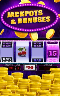 Vegas Slots Casino: Slot Machines With Bonus Games Screen Shot 1