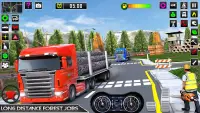 محاكاة الشاحنة: لعبة الشاحنة Screen Shot 1