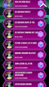 Top Songs 2021 Tiles Hop Game Screen Shot 6