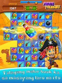 Pirate Treasure 💎 Match 3 Games Screen Shot 5