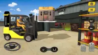 Real Forklift Simulator Games Screen Shot 1