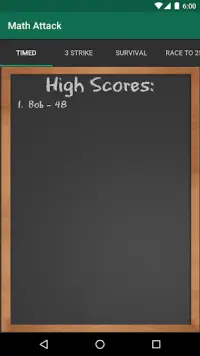 Math Attack Screen Shot 4