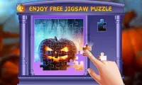 câu đố nghệ thuật ghép hình lễ hội Halloween Screen Shot 10