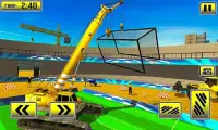 construtor estádio futebol novo jogo construção 3D Screen Shot 1