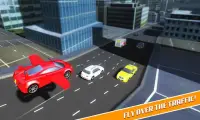 Flying Car 3D: Race Car Simulator 2017 Screen Shot 5