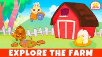 어린이를 위한 Bibi.Pet Farm 게임 Screen Shot 0