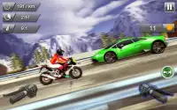 पागल मोटो बाइक सवार - भारी ट्रैफिक बाइक रेसिंग Screen Shot 7