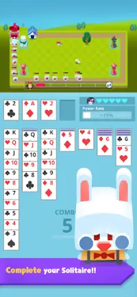 Solitaire: Alice in Tower Land Screen Shot 1
