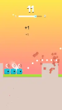 Stack Bird: Flappy Fly Bird Run Fun Race 2D Screen Shot 1