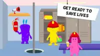 My Monster Town - Fire Station Games for Kids Screen Shot 3