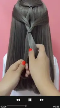 Girls Hairstyles Step By Step Screen Shot 4