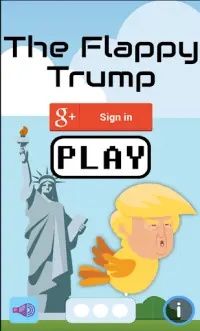 The Flappy Trump Screen Shot 0