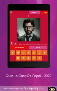 Quiz La Casa De Papel - 2020 Ro Screen Shot 8