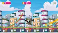 Robin Super Titans Go superhero Moto Racing Screen Shot 4