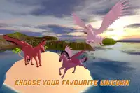 Terbang 3D Unicorn Simulator Screen Shot 11