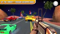 Street Car Chase - Traffic Shooter Screen Shot 1