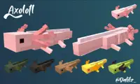 Axolotls Mod per Minecraft PE Screen Shot 0