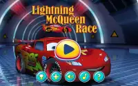 Lightning McQueen Cars Racing Screen Shot 0