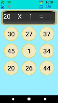 Math Game Screen Shot 3