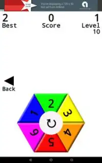 1 to 6 - Number & Colour Game Screen Shot 9